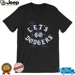 Let's Go Dodgers 60th Anniversary Fan Shirt