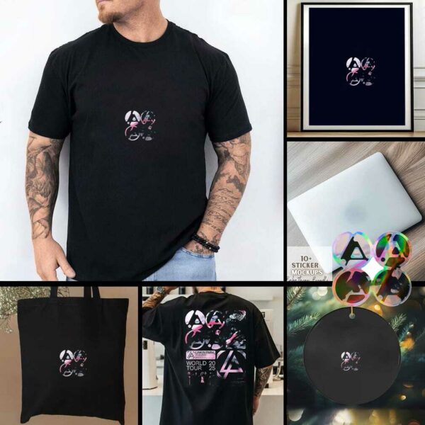 Linkin Park From Zero quad cover shirt