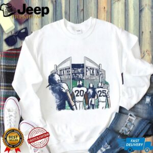 Lock The Fck In football players wualking into a stadium shirt