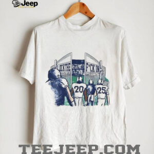 Lock The Fck In football players wualking into a stadium shirt