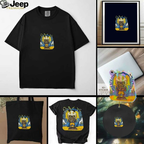 Los Angeles Chargers NFL Tiki cartoon Beach City Bolts summer shirt