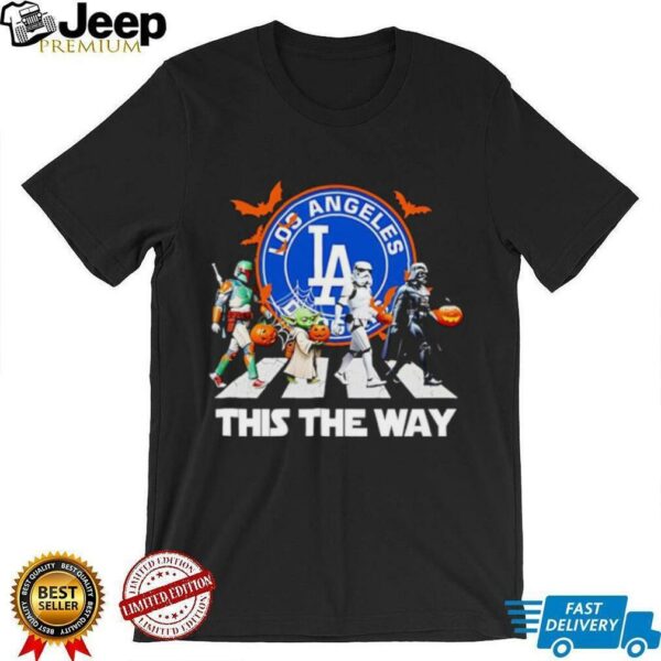 Los Angeles Dodgers Star Wars This The Way Halloween shirt