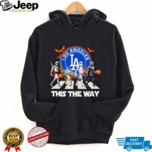 Los Angeles Dodgers Star Wars This The Way Halloween shirt