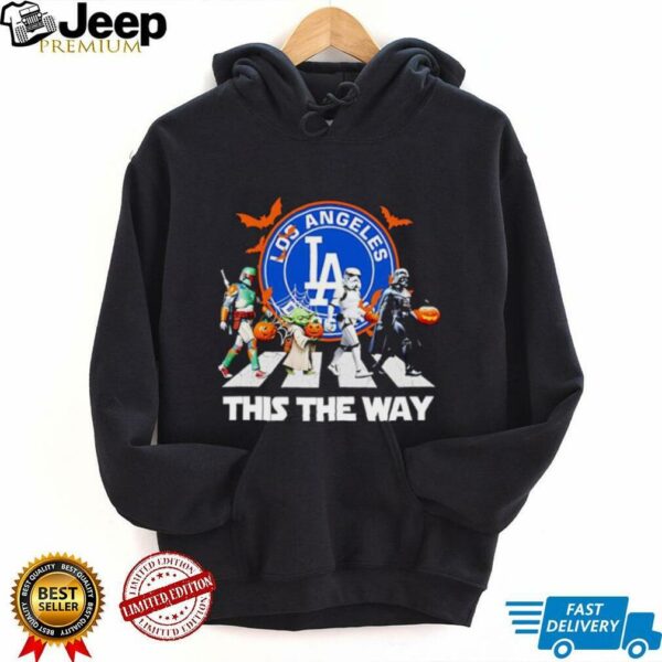 Los Angeles Dodgers Star Wars This The Way Halloween shirt