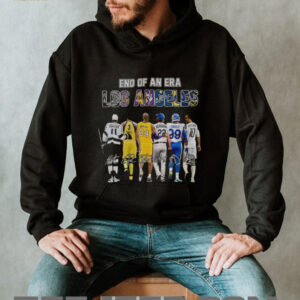 Los Angeles Nation Thank for the memories End of an era signature shirt