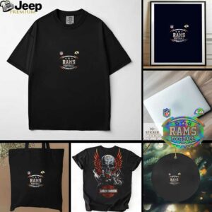 Los Angeles Rams NFL Harley Davidson motorcycle shirt