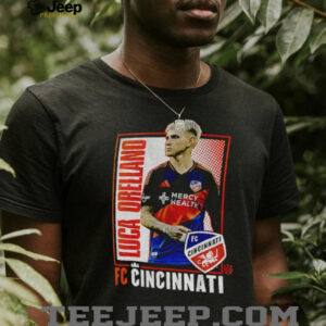 Luca Orellano FC Cincinnati Major League Soccer logo shirt Luca Orellano FC Cincinnati Major League Soccer logo shirt