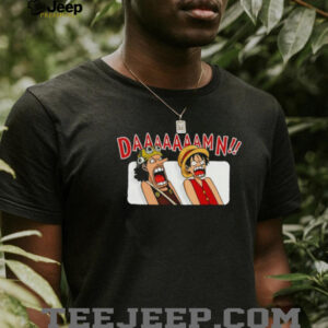 Luffy And Usop Damn Meme One Piece Shirt