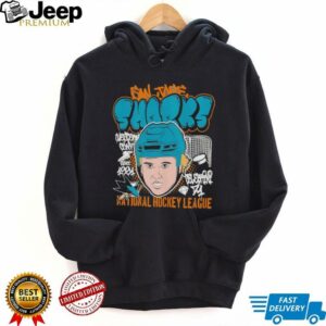 Macklin Celebrini San Jose Sharks Mitchell & Ness Caricature shirt