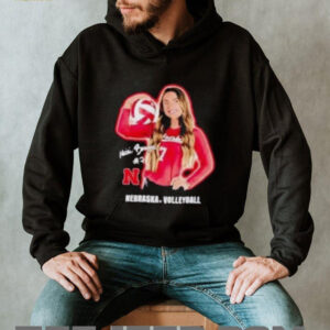 Maisie Boesiger portrait Nebraska volleyball shirt