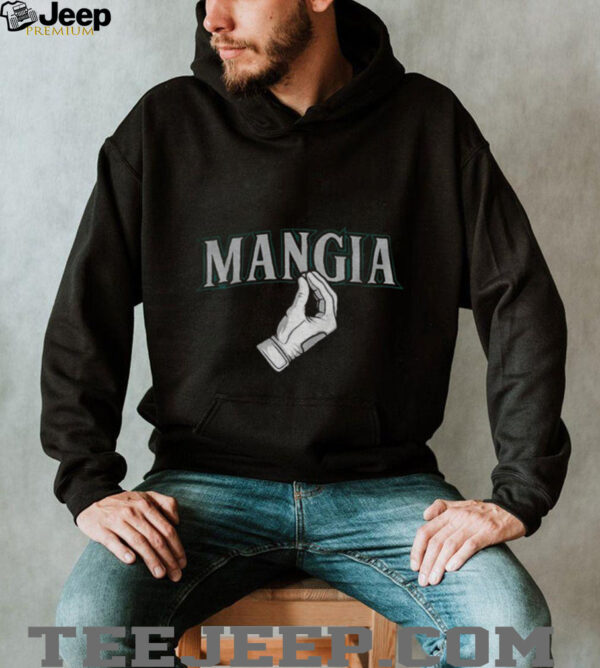 Matt Mangini hand Seattle Mariners MLB Baseball 2025 shirt