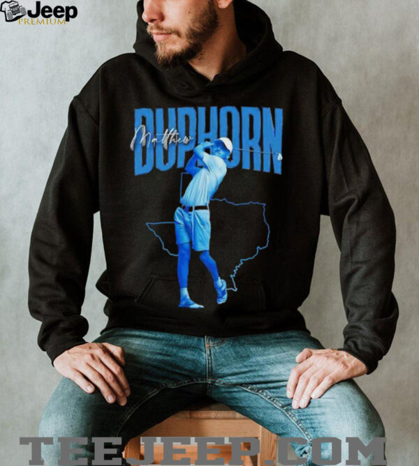 Matthew Duphorn golf classic shirt