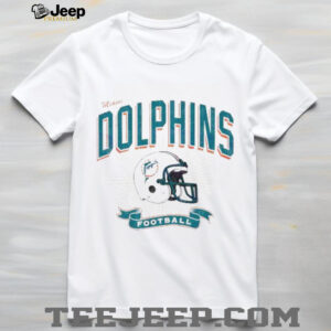 Miami Dolphins Football Helmet Distressed Vintage shirt