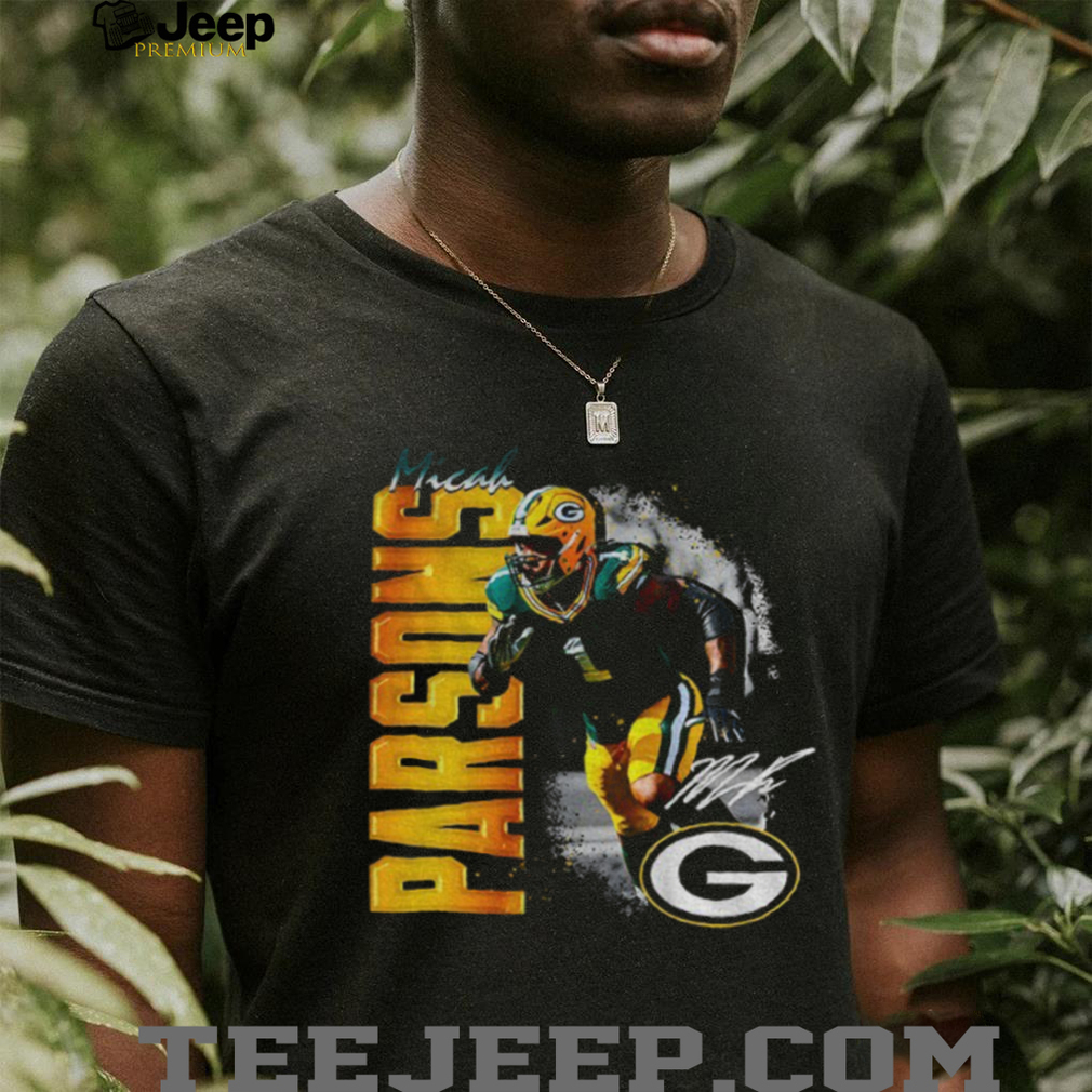 Micah Parsons 1 Green Bay Packers NFL Football 2025 signature shirt Micah Parsons 1 Green Bay Packers NFL Football 2025 signature shirt