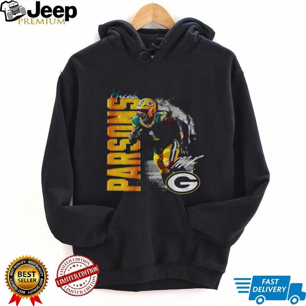 Micah Parsons 1 Green Bay Packers NFL Football 2025 signature shirt Micah Parsons 1 Green Bay Packers NFL Football 2025 signature shirt