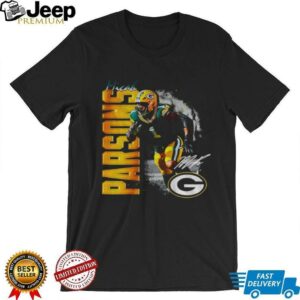 Micah Parsons 1 Green Bay Packers NFL Football 2025 signature shirt