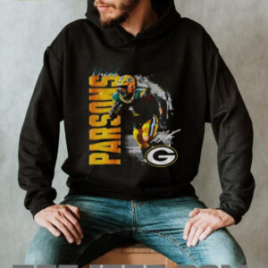 Micah Parsons 1 Green Bay Packers NFL Football 2025 signature shirt