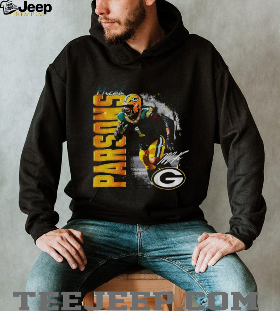 Micah Parsons 1 Green Bay Packers NFL Football 2025 signature shirt Micah Parsons 1 Green Bay Packers NFL Football 2025 signature shirt