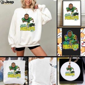 Micah Parsons Green Bay Packers Caricature Player Chibi Shirt