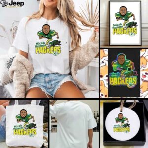 Micah Parsons Green Bay Packers Caricature Player Chibi Shirt