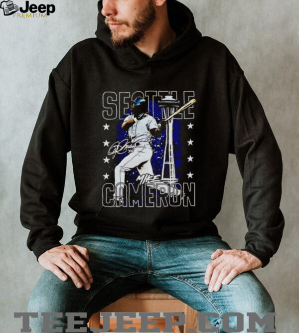 Mike Cameron Seattle swing signature shirt