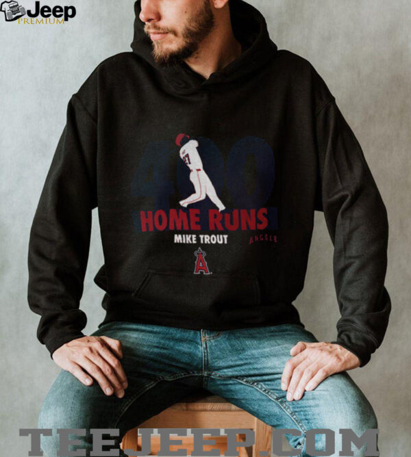 Mike Trout Los Angeles Angels 400 Career Home Runs shirt