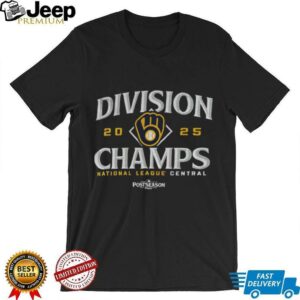 Milwaukee Brewers 2025 NL Division Champions National League Central Postseason shirt