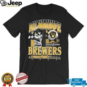 Milwaukee Brewers 2025 Postseason Participant Playoff Franklin shirt