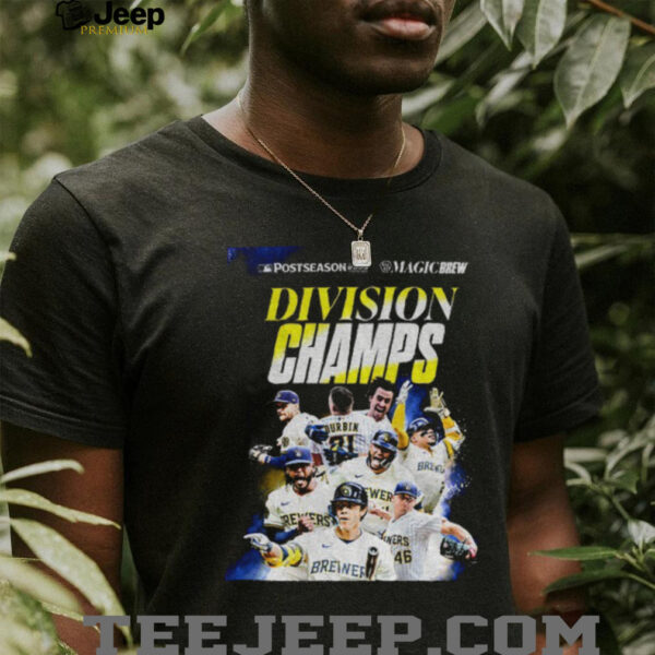 Milwaukee Brewers Postseason Division Champs MLB 2025 shirt