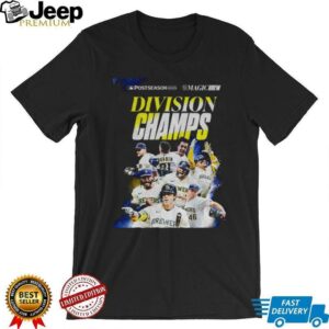 Milwaukee Brewers Postseason Division Champs MLB 2025 shirt