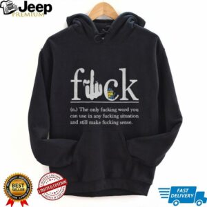 Minion Fuck the only fucking word you can use in any fucking situation and still make fucking sense shirt