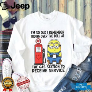 Minion I’m so old I remember riding over the bell...