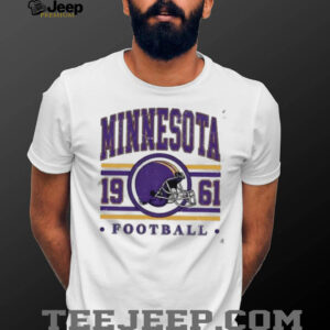 Minnesota 1961 Football Vikings Helmet shirt