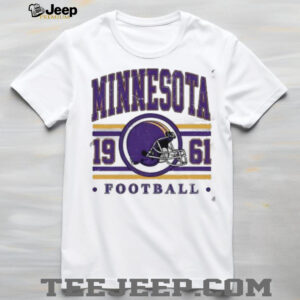 Minnesota 1961 Football Vikings Helmet shirt