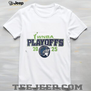 Minnesota Lynx 2011 2013 2015 2017 2025 WNBA Playoffs 2 sided shirt