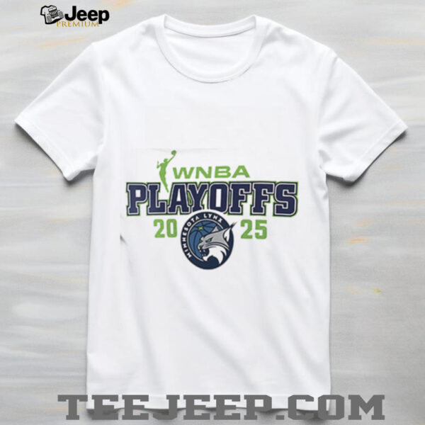 Minnesota Lynx 2011 2013 2015 2017 2025 WNBA Playoffs 2 sided shirt