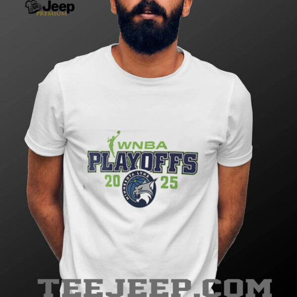 Minnesota Lynx 2011 2013 2015 2017 2025 WNBA Playoffs 2 sided shirt