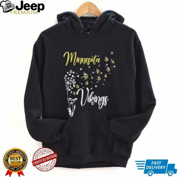 Minnesota Vikings dandelion flower shirt