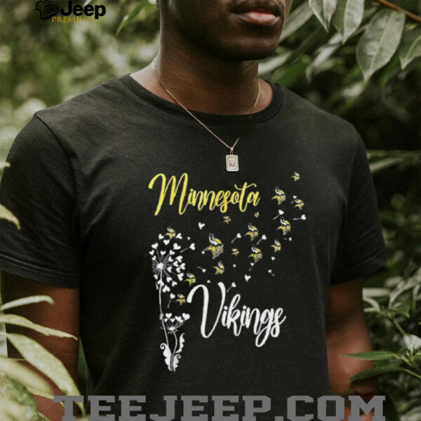 Minnesota Vikings dandelion flower shirt
