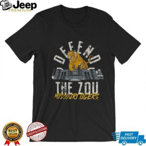 Missouri Tigers Football NFL Defend The Zou logo shirt