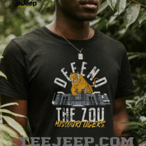 Missouri Tigers Football NFL Defend The Zou logo shirt