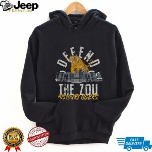 Missouri Tigers Football NFL Defend The Zou logo shirt
