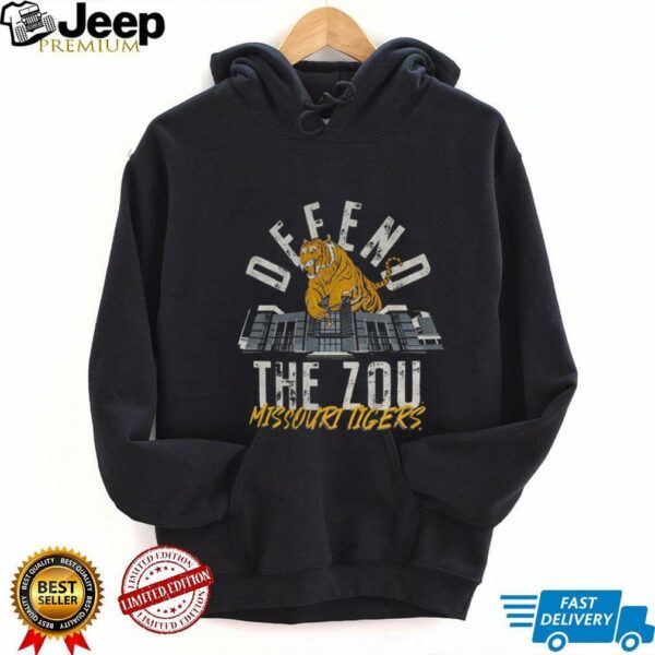 Missouri Tigers Football NFL Defend The Zou logo shirt