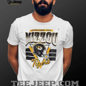 Mizzou Established 1839 Tigers Football Helmet shirt