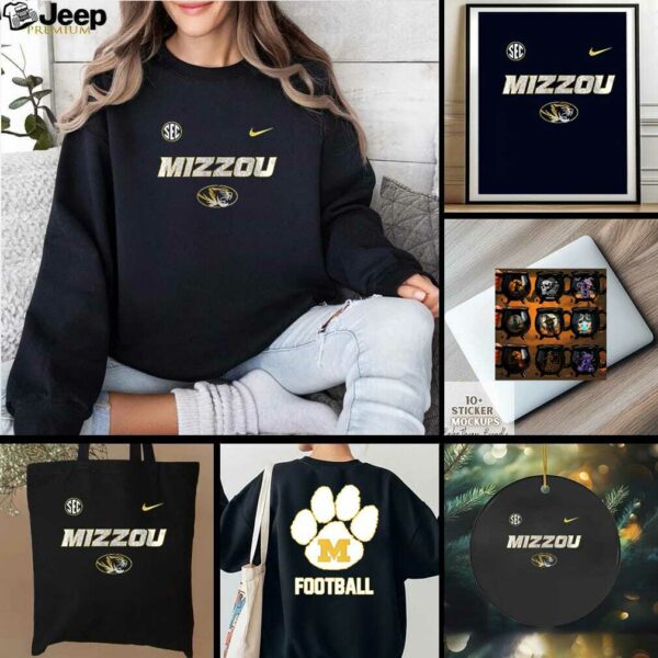 Mizzou Tigers football logo shirt