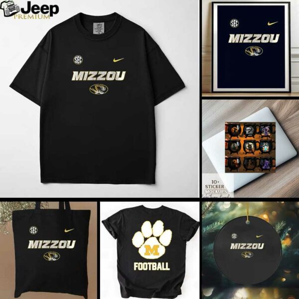 Mizzou Tigers football logo shirt