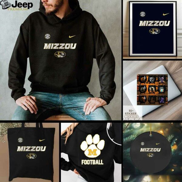 Mizzou Tigers football logo shirt