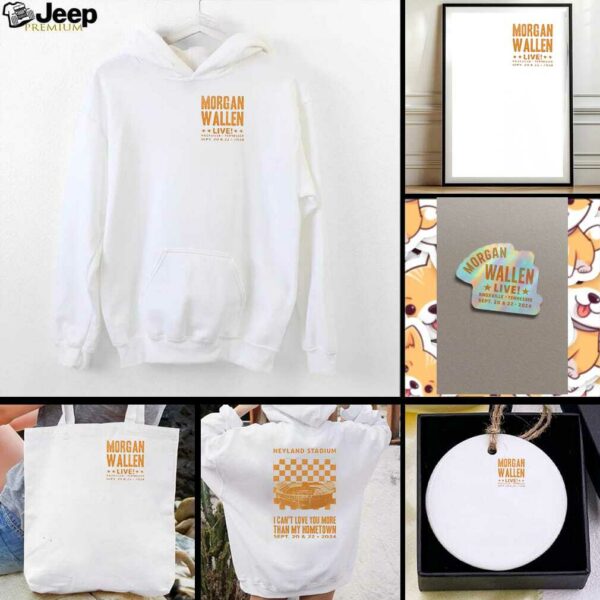Morgan Wallen Neyland Knoxville I can’t love you more than my hometown shirt