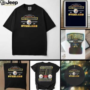 NFL Pittsburgh Steelers 2025 schedule shirt