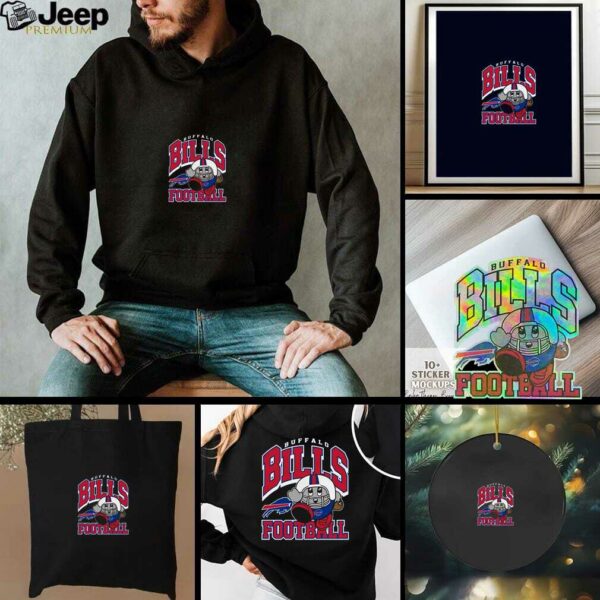 NFL Team Apparel Toddler Buffalo Bills Football Logo 2025 T Shirt